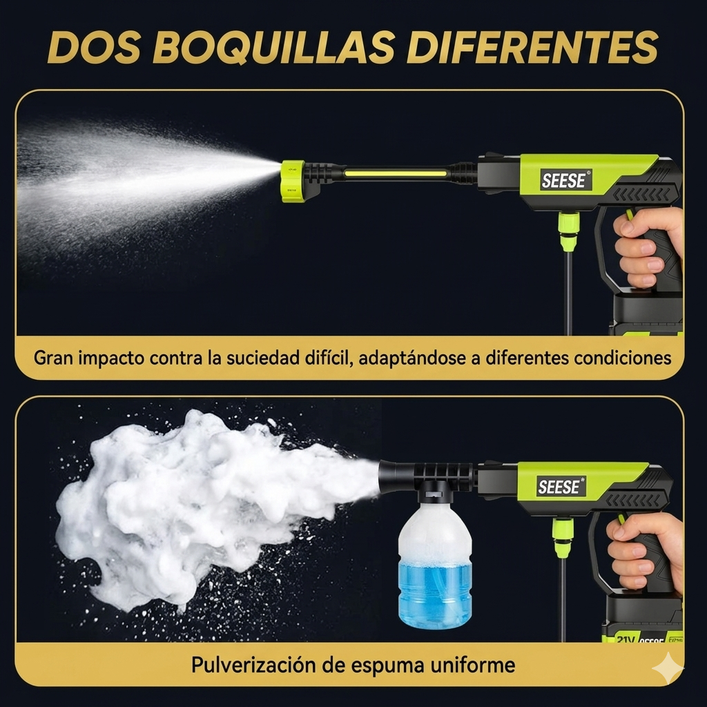 Deja de pagar carwash cada semana. Lava tu auto en casa en minutos