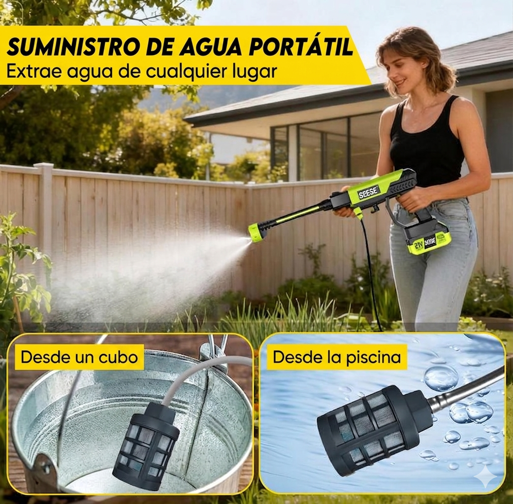 Deja de pagar carwash cada semana. Lava tu auto en casa en minutos