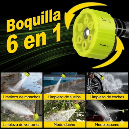 Deja de pagar carwash cada semana. Lava tu auto en casa en minutos